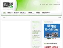 Tablet Screenshot of kreisverkehrswacht-kempten.de